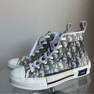 Dior B23 HIGH TOP SNEAKER OBLIQUE CANVAS SZ 40 w/ Box